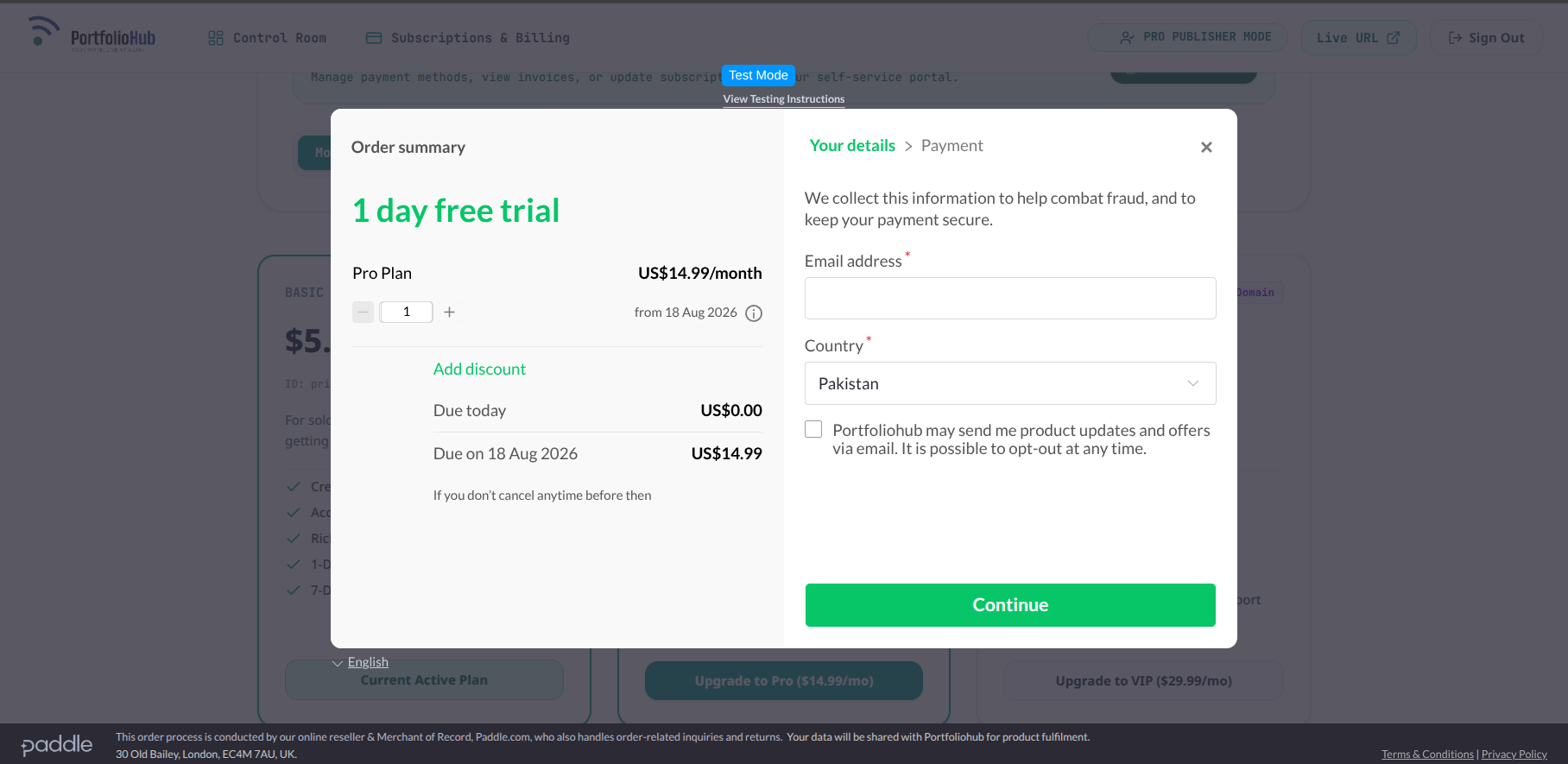 Portfolio Hub 10